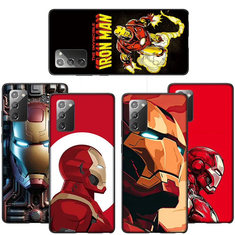 FL114 Marvel Iron Man NEW Phone Case for Samsung Galaxy S20 S21 S22 S23 S24 Fe Plus Ultra Lite