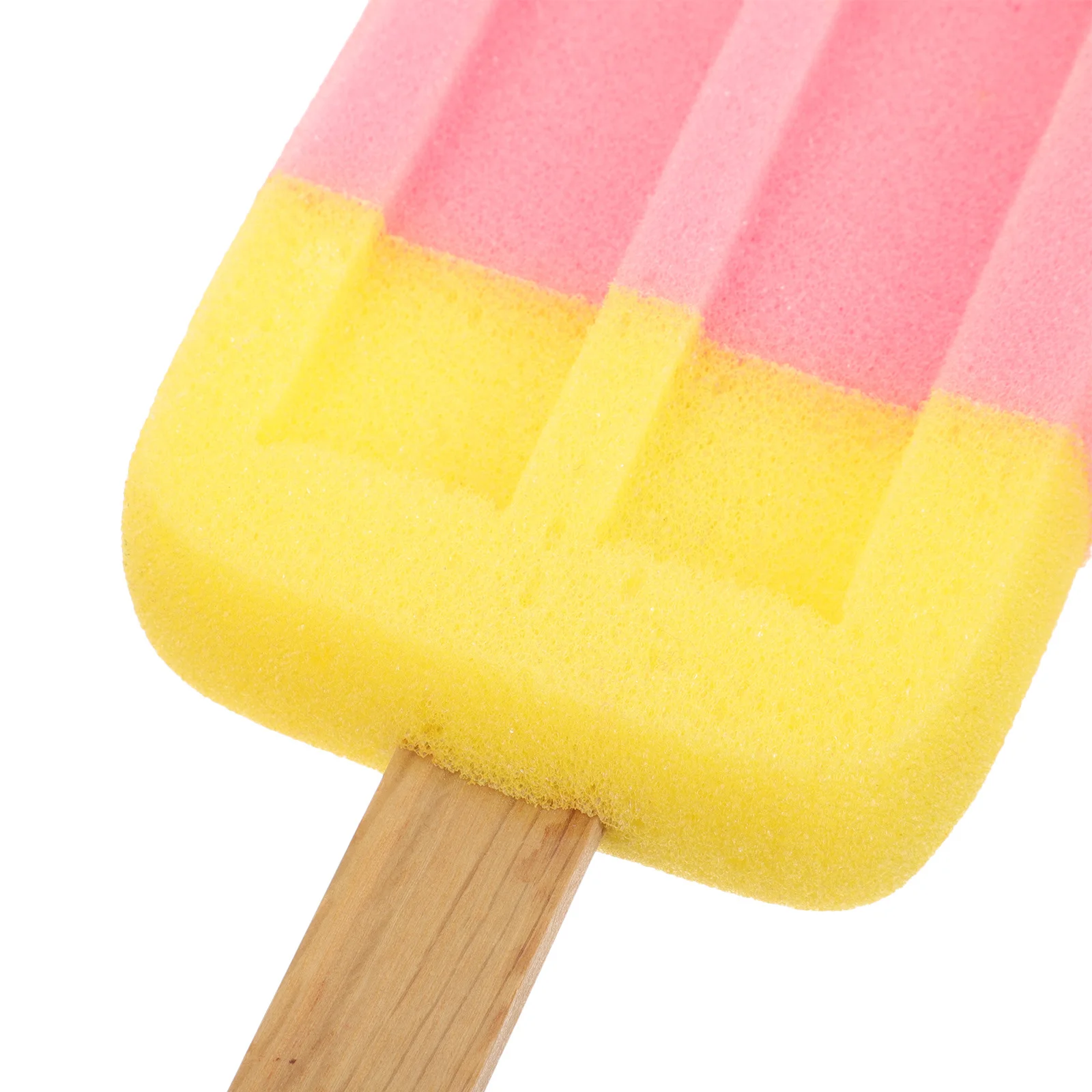 

1Pcs Ice Cream Sponge Brush Multi Purpose Kitchen Scrubber Strong Water Absorption for Pots Pans Sink Bathroom