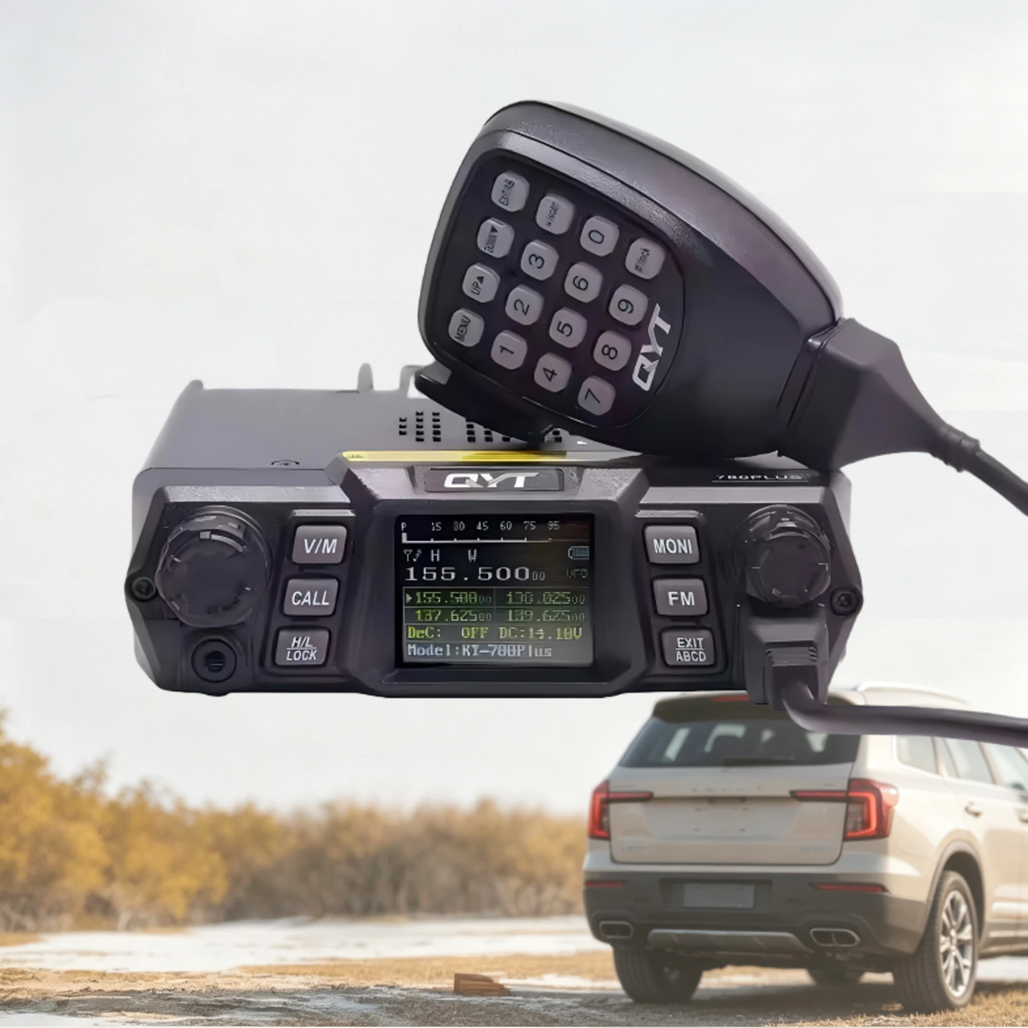 QYT KT-780 Plus 50 Watt Gmrs Mobile Radio Walkie Talkie 50w 30km 30 Km Long Range Talkie-walkie Two Way Radio Repeater AU2625