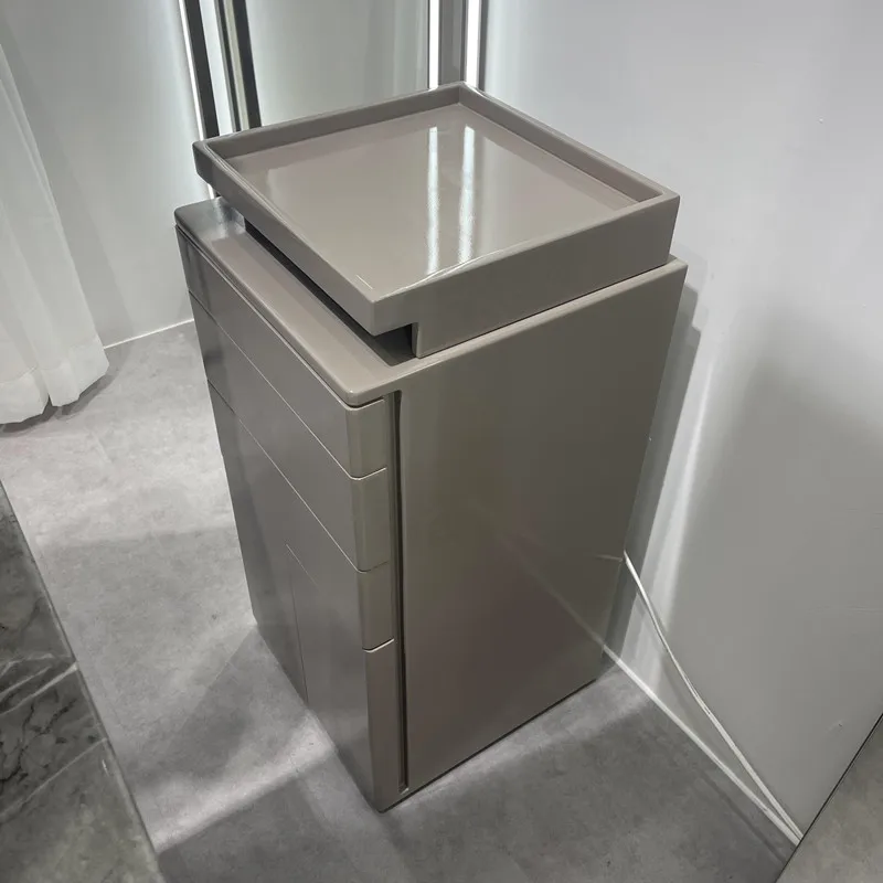 Modern Luxury Professional Hair Salon Equipment Working Trolley 2 Layer Portable And Foldable Saloon Trolley With Wheel