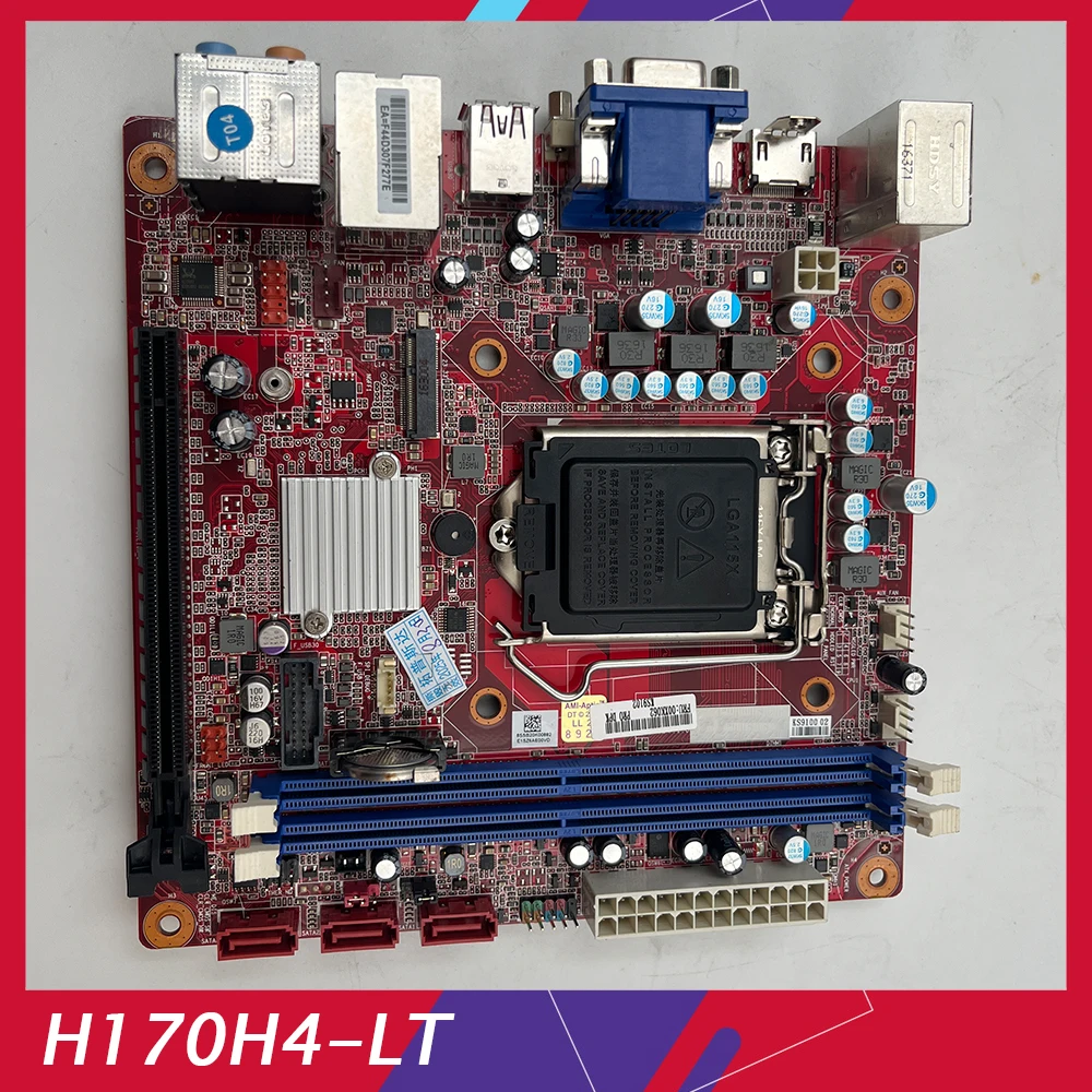 Mini-ITX Desktop Motherboard Y720Cube-15IS H170 1151 H170H4-LT VER:1.0 00XK062 Stand By 6-7 Generation CPU