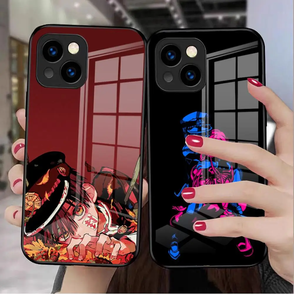 

Anime H-Hanako Kun Phone Case For IPhone 17 Pro Max 16 15 14 Pro Max 13 11 X Xs Xr 8 7Plus Glass Cover