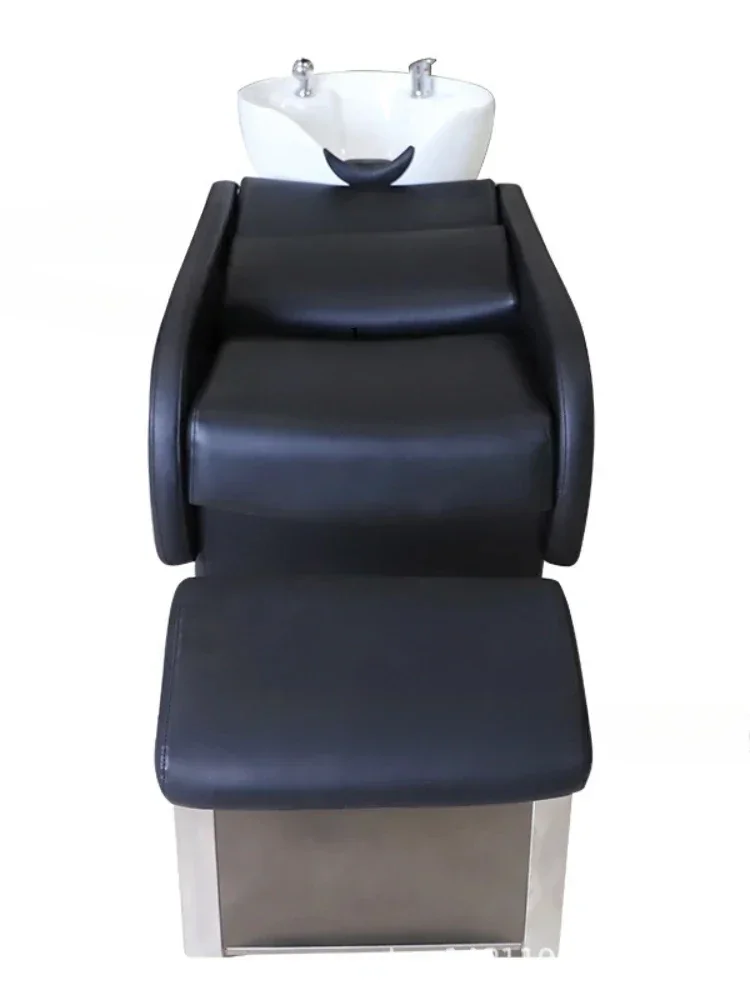 Shampoo Chair High-Grade Lying Half Punch Bed Light Luxury Shampoo Flushing Bed