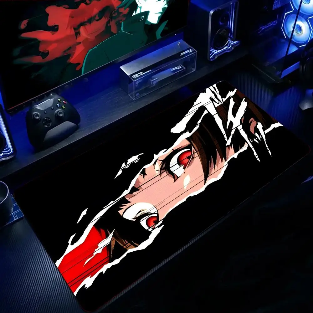 Darker Than Black Action Anime Mouse Pad Mousepad Large Gaming LockEdge Thickened Computer Keyboard Table Desk Mat