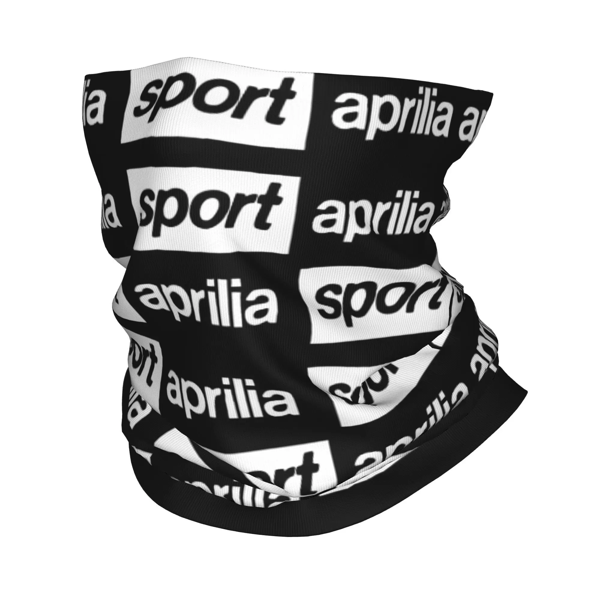 Custom Aprilias Racing Motors Bandana Neck Gaiter UV Protection Face Scarf Cover Women Men  Headwear Tube Balaclava