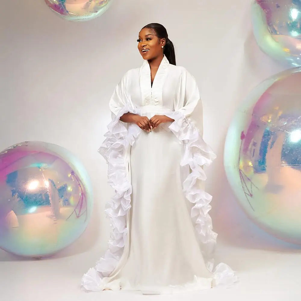 abiti africani di lusso per donna eleganti abiti da festa in tacchino per donna abiti lunghi larghi eleganti di lusso 2025