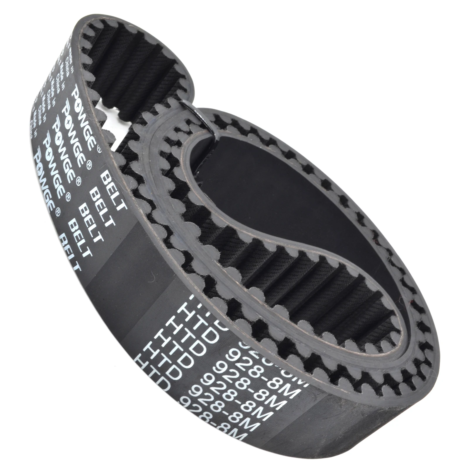 POWGE HTD 8M Timing belt Lp=856 864 872 880 888 896 904 912 920 928 936 944 952 960 968 976 Width 15-50mm Rubber HTD8M Belt Loop