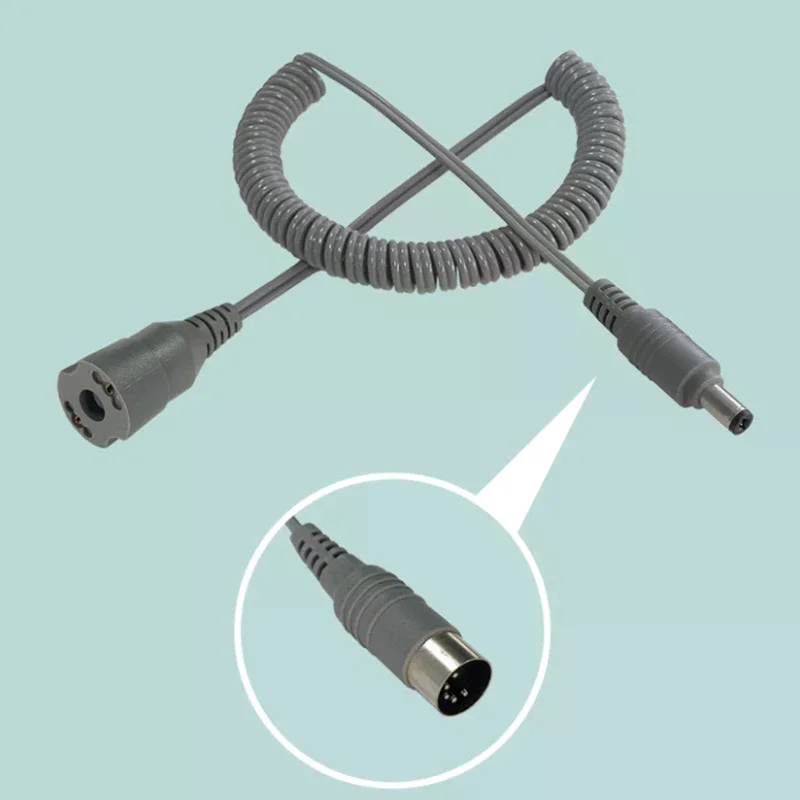 1 pz manipolo per unghie cavo di alimentazione filo a molla elettrico per forte H6 W-168 202B accessori per trapano macchina per manicure