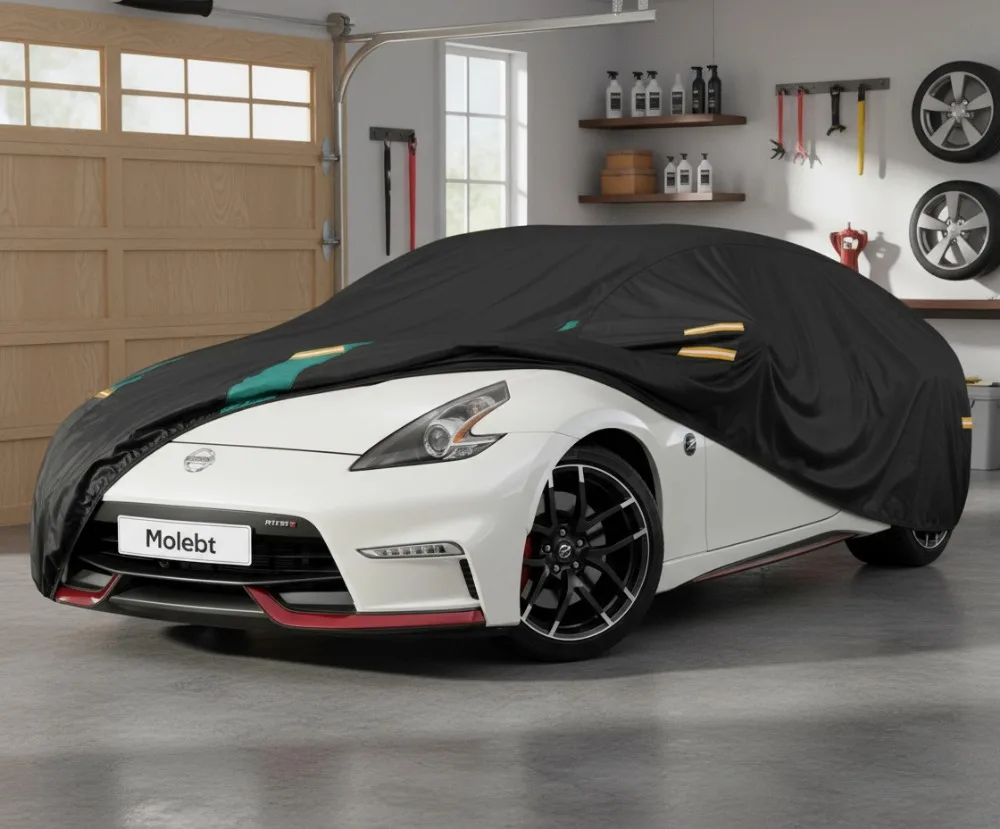 

Универсальный водонепроницаемый автомобильный чехол для защиты от атмосферных воздействий, подходит для моделей седана и купе (длина 66–177 дюймов)