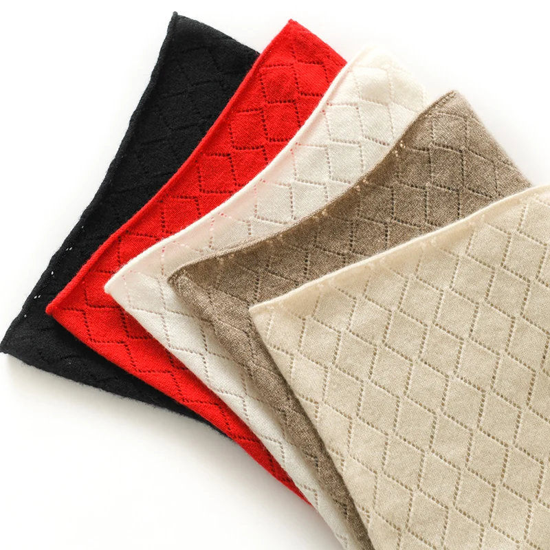 100% Cashmere High-End Neck Warmer Unisex Neck Scarf Neck Protection Twisted Windproof Warm Pullover Scarf