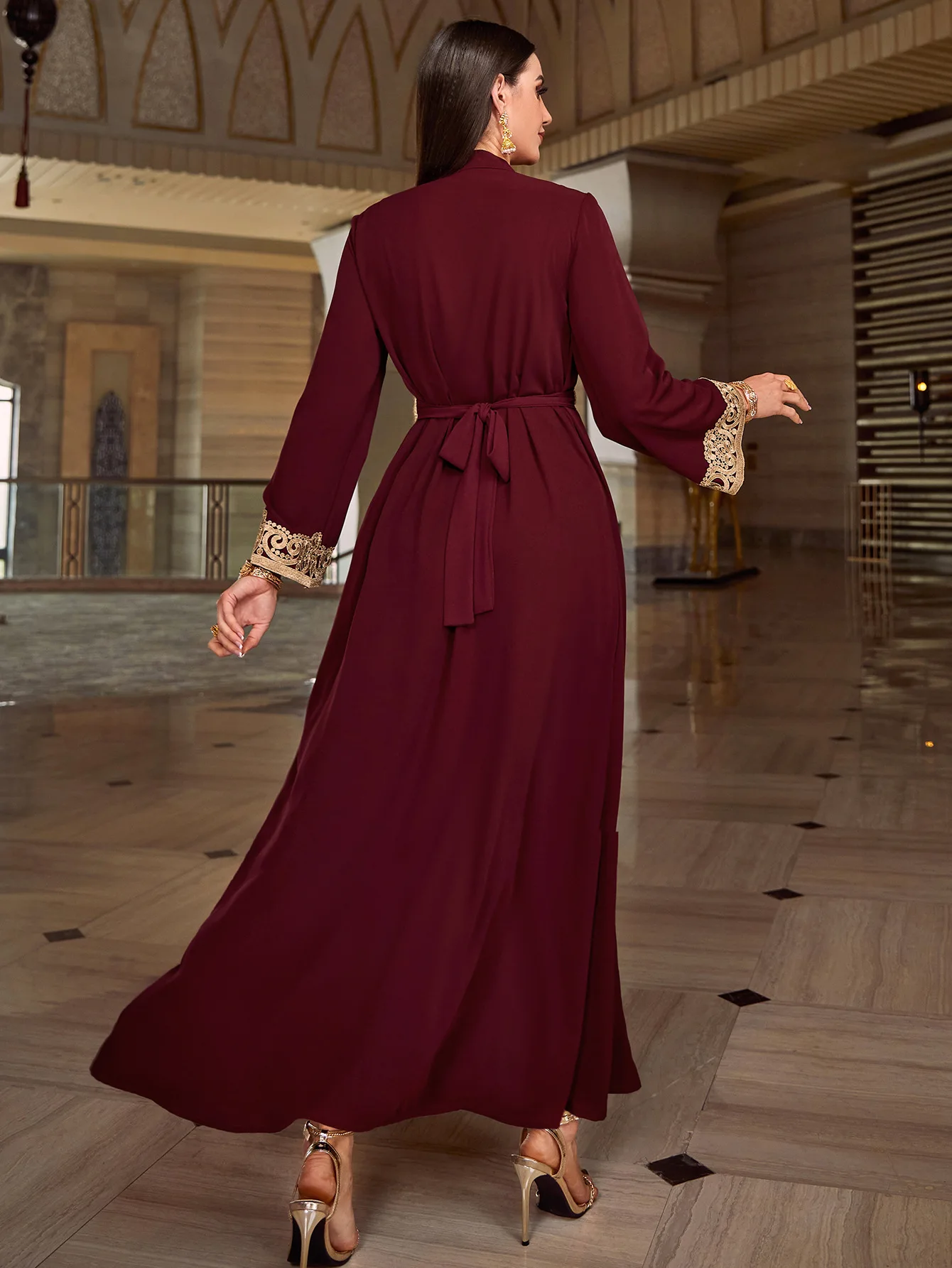 Abaya brodée Ramadan, Robe mus - Embroidery Kebaya avis et prix