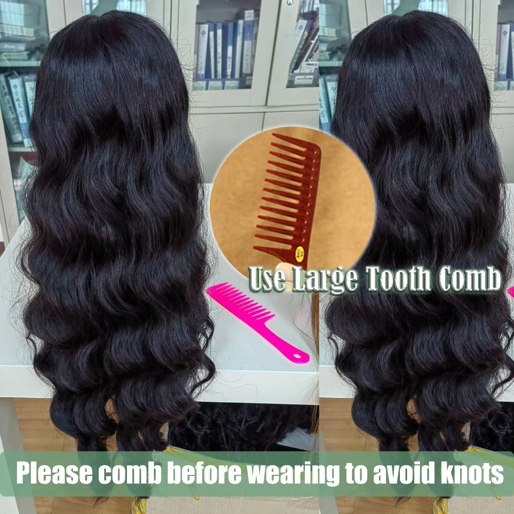 X-TRESS Synthetische Kant Voorkant Pruik Voor Zwarte Vrouwen Zwarte Kleur 32 Inch Lange Body Wave Haar Kant Pruiken Met Baby Haar Hittebestendig