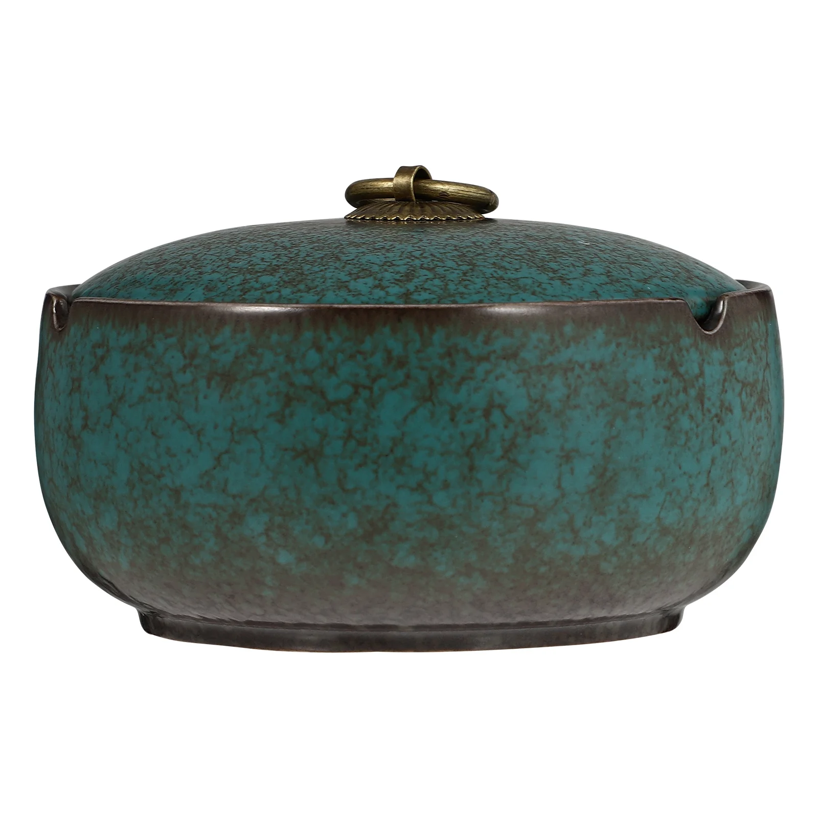 

Ash Holder Cigar Tray Decor Home Ornament Smoking Trays Green Office Ashtray Chic