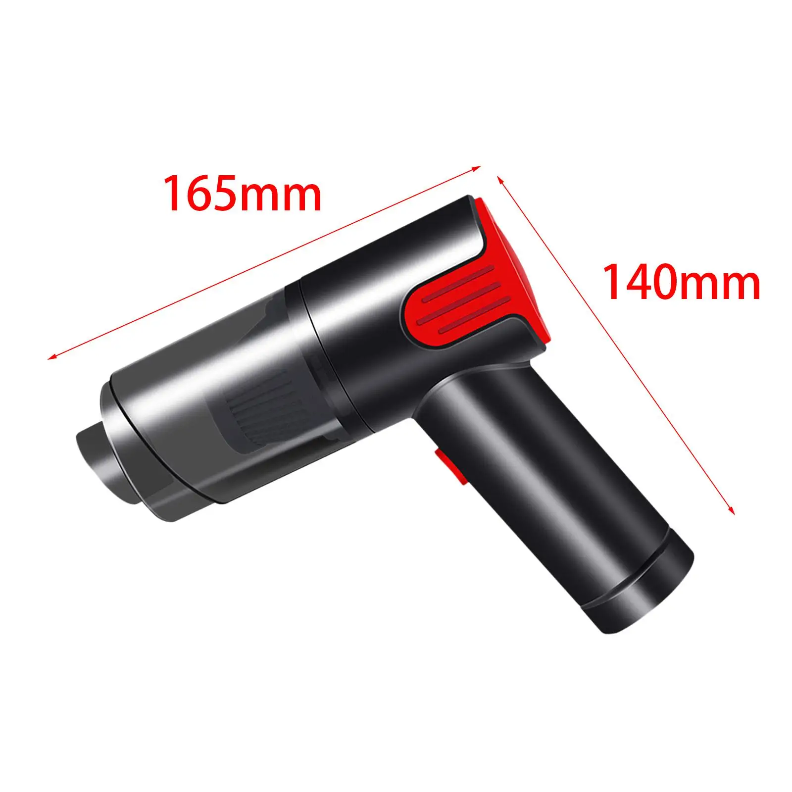 مكنسة سيارة محمولة بقدرة 120 وات مع فوهات متعددة منخفضة الضوضاء لصندوق الأريكة