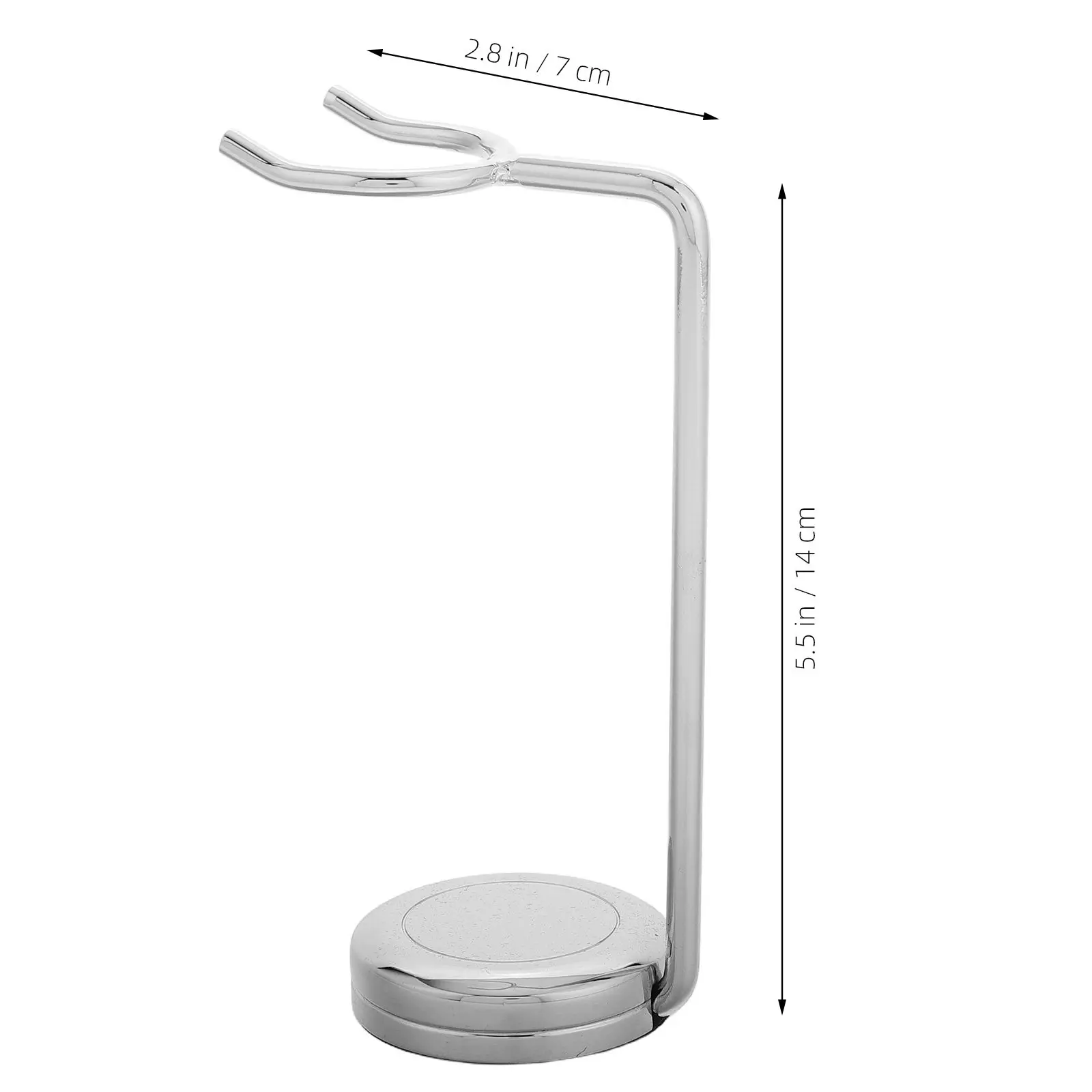 Men's Alloy Shaving Brush Stand Razor Holder Organizer Station Bathroom Grooming Accessory Brush Holder Dry Rack