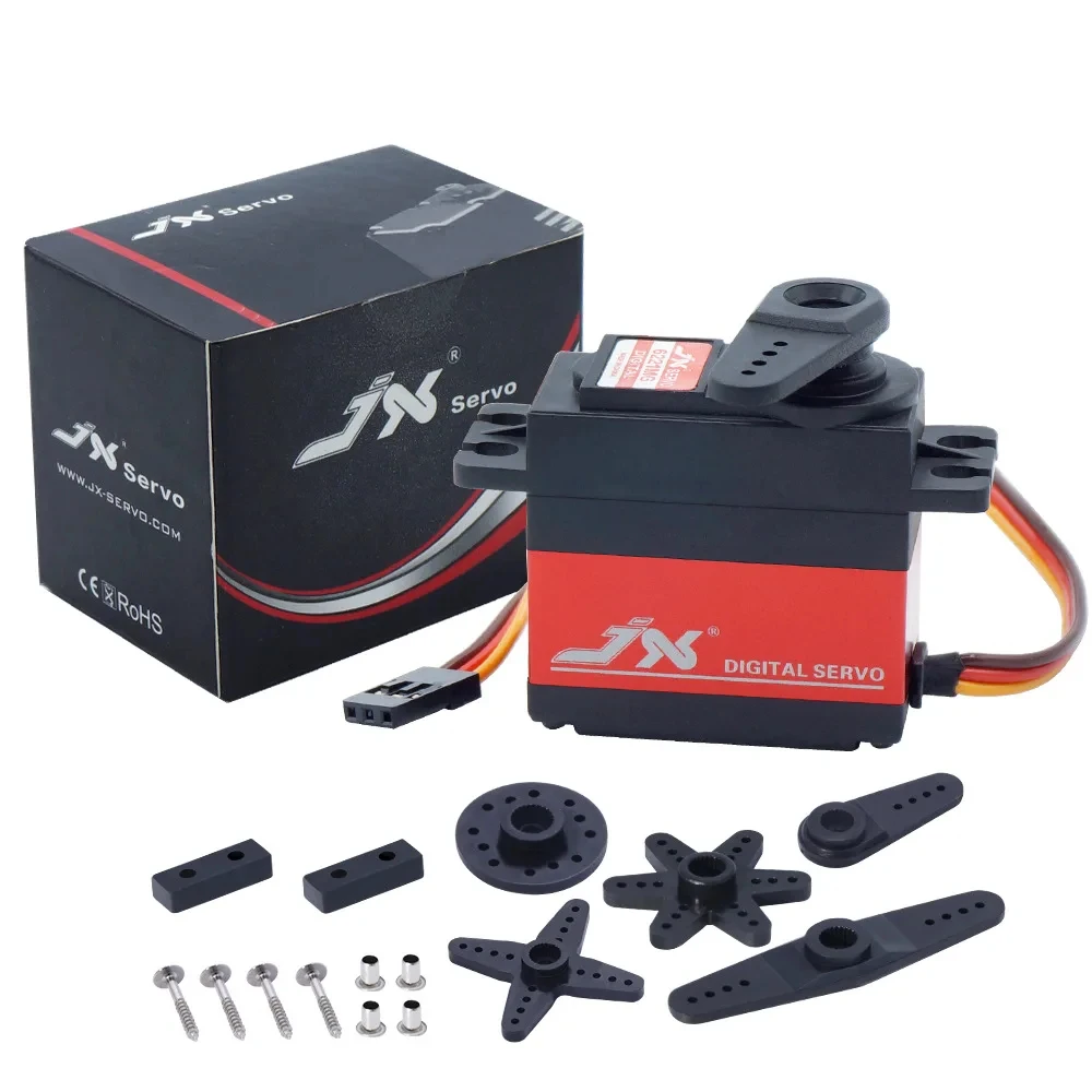 JX PDI-6221MG 20 كجم عزم دوران كبير أجهزة رقمية بدون قلب لسيارة RC الزاحفة RC قارب هليكوبتر RC نموذج