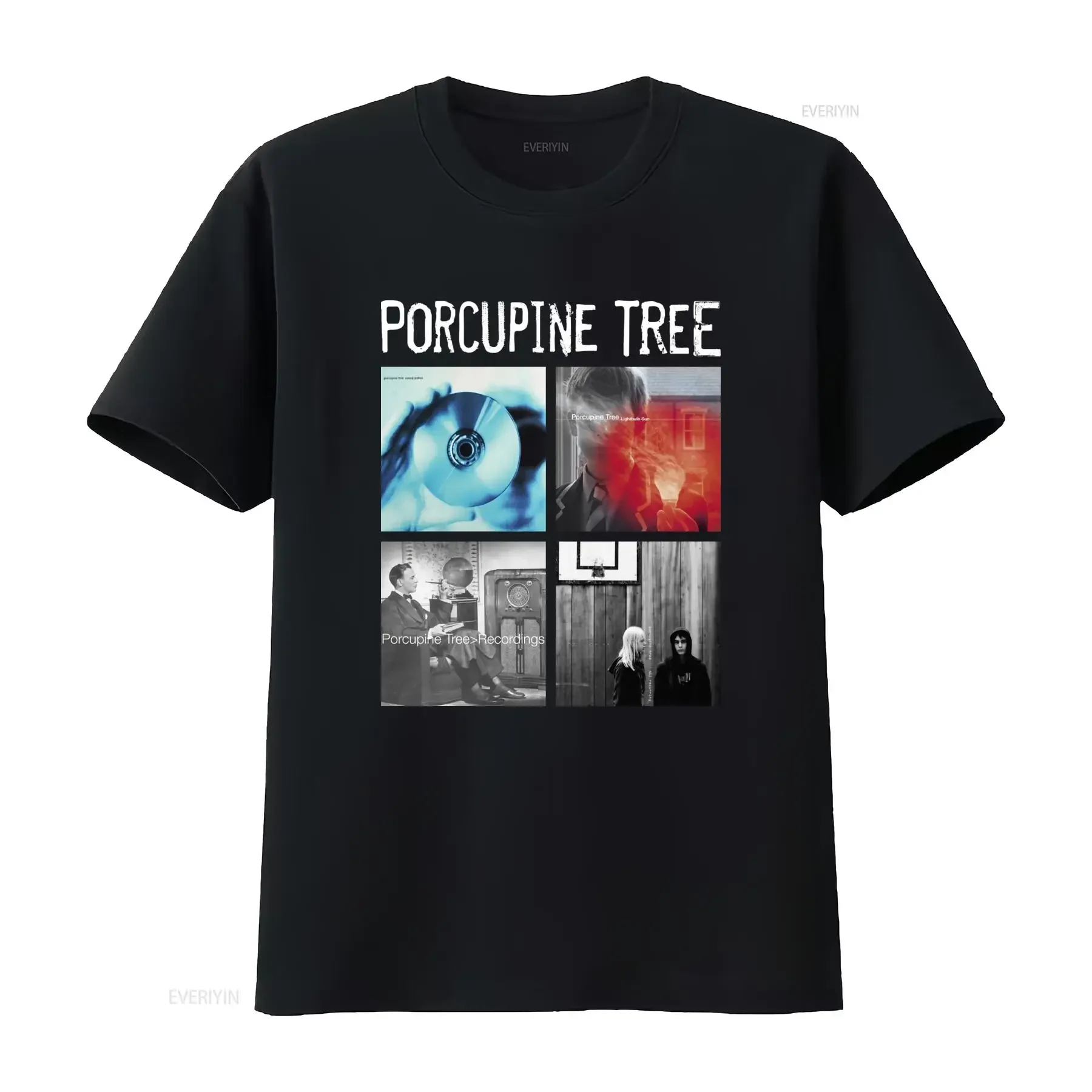New Porcupine Tree Band Album Art Design T Shirt For Fans S 5XL vintage Washed Comfortable Stretched homme Unisex streetwear