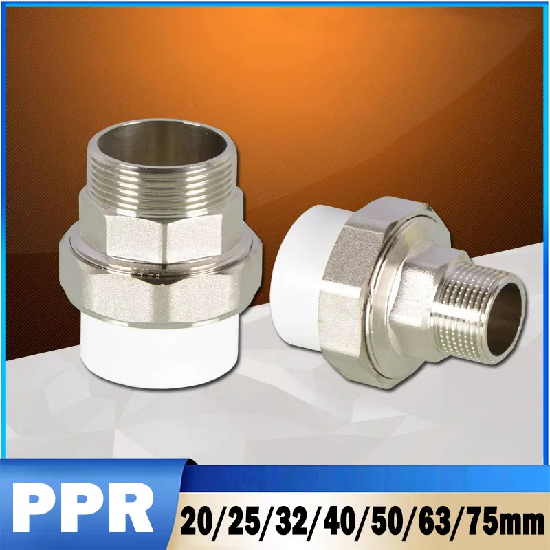 Ppr Pipe Used For 1Pcs PPR Male Thread Copper Joint 1/2