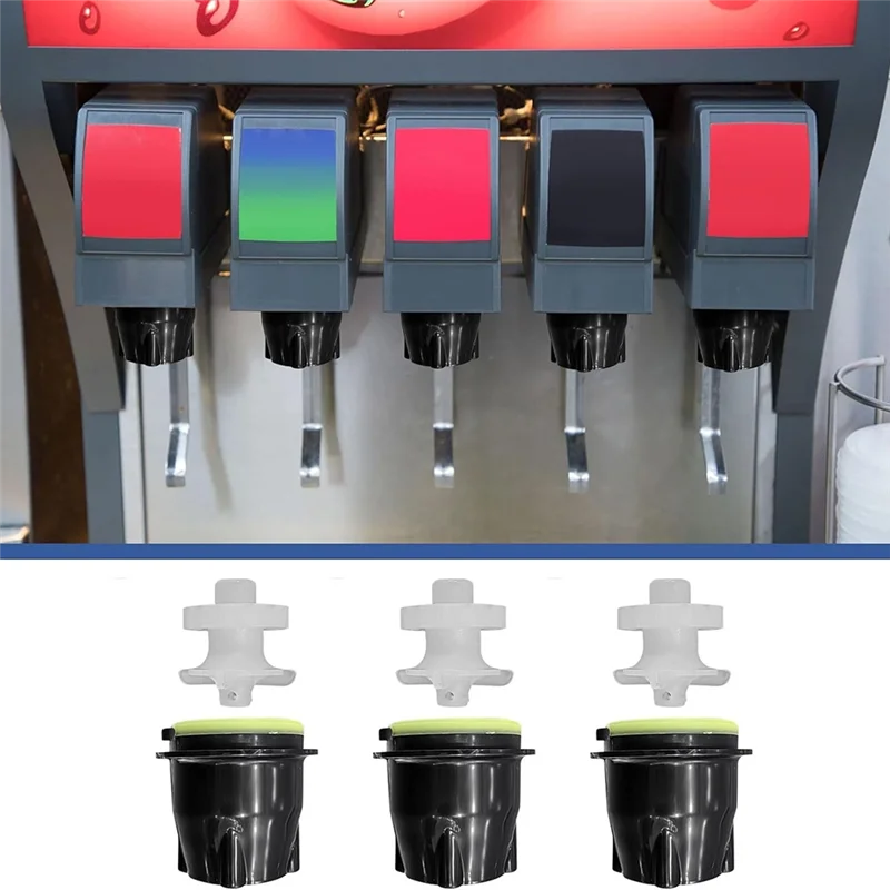 A15Q-3Set LEV Soda Coke Valve Nozzle 28545 3.0 Diffuser Internal Mixer For Cola Machine Replacement Repair Valve Assembly