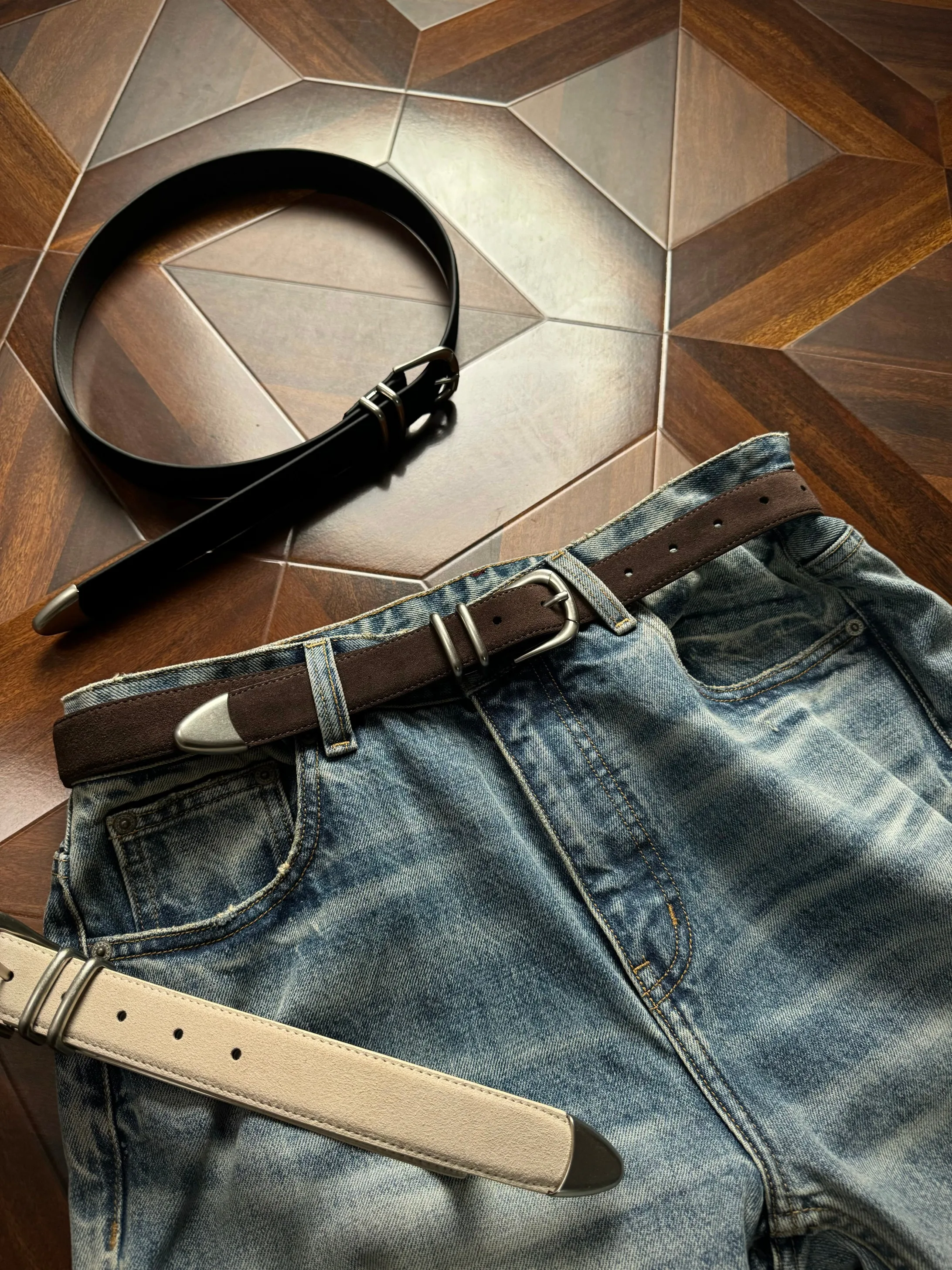 cinturon-minimalista-oclin-commuter-20-de-nubuck-autentico-con-doble-anillo-de-bloqueo-tres-colores-estilo-simple-hebilla-metalica-unisex