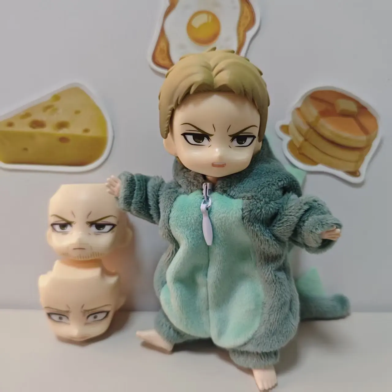 ob11-1-12-進撃の巨人アニメライナーブラウンモデル人形恐竜衣装庶民アクションフィギュア玩具装飾-14-センチメートル