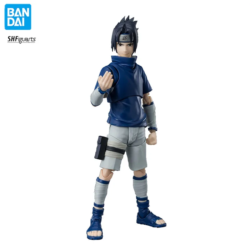 

In Stock Bandai SHF Naruto Uchiha Sasuke Genuine Anime Figure Model Doll Action Figures Collection New Toys for Boys Gifts PVC