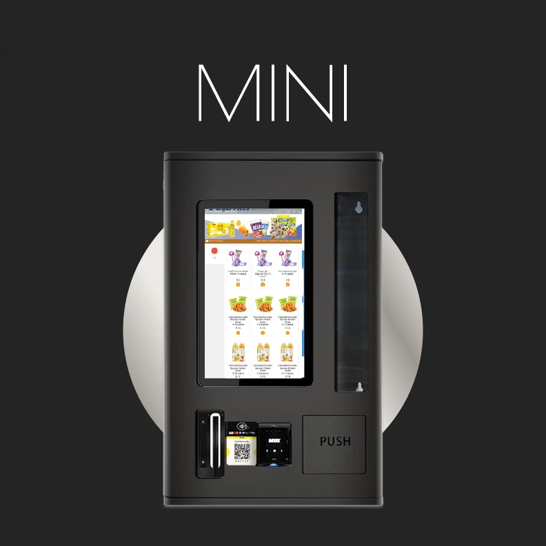 Mini age verification smart cigarette vending machine small wall mounted water dispenser vending machine