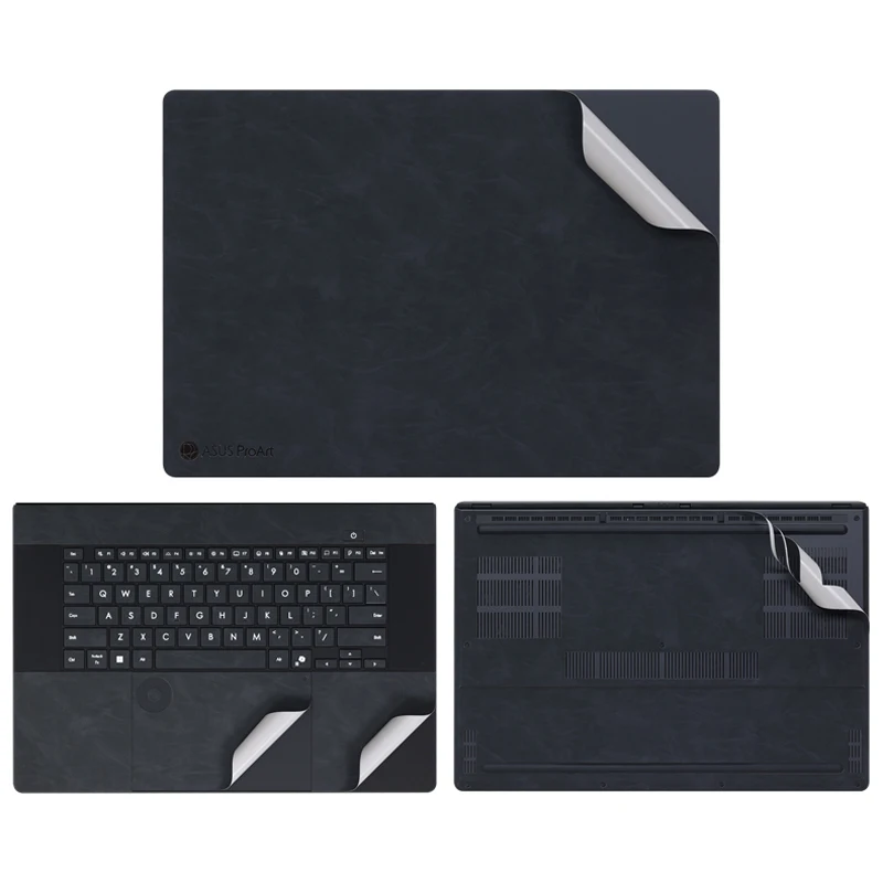 PU Textured Skins Cover for 2025 ASUS ProArt PX13 HN7306 ProArt P16 H7606 Custom Laptop Stickers Vinyl Protective Film