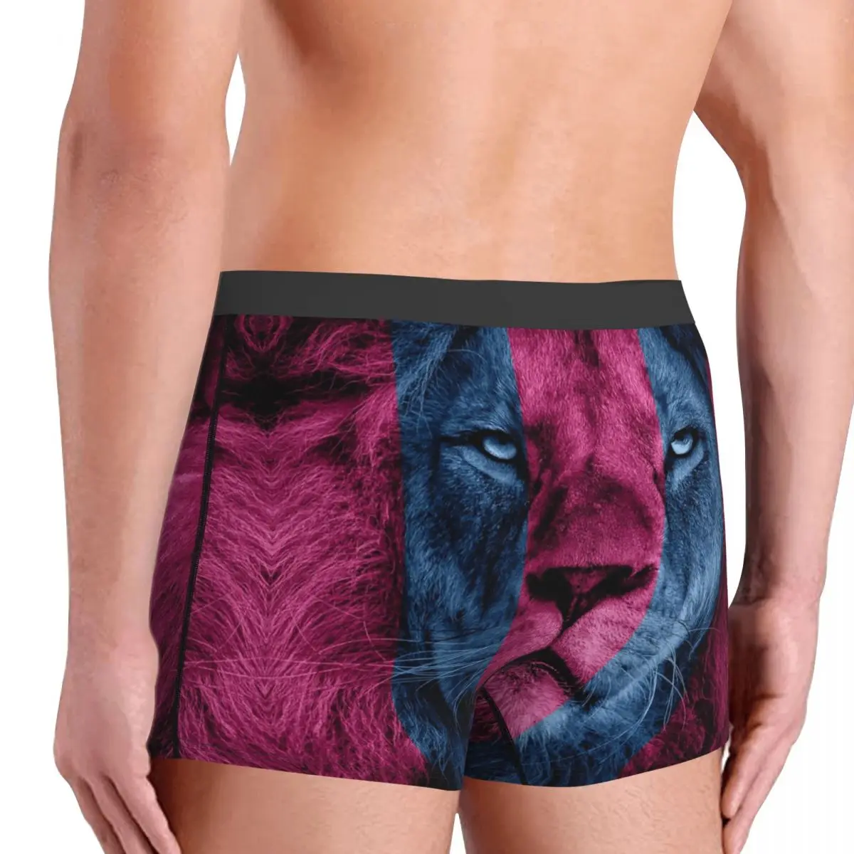 복서 팬티 반바지 애스턴 빌라 라이온 팬티 남성용 통기성 속옷 남성 남자친구 선물