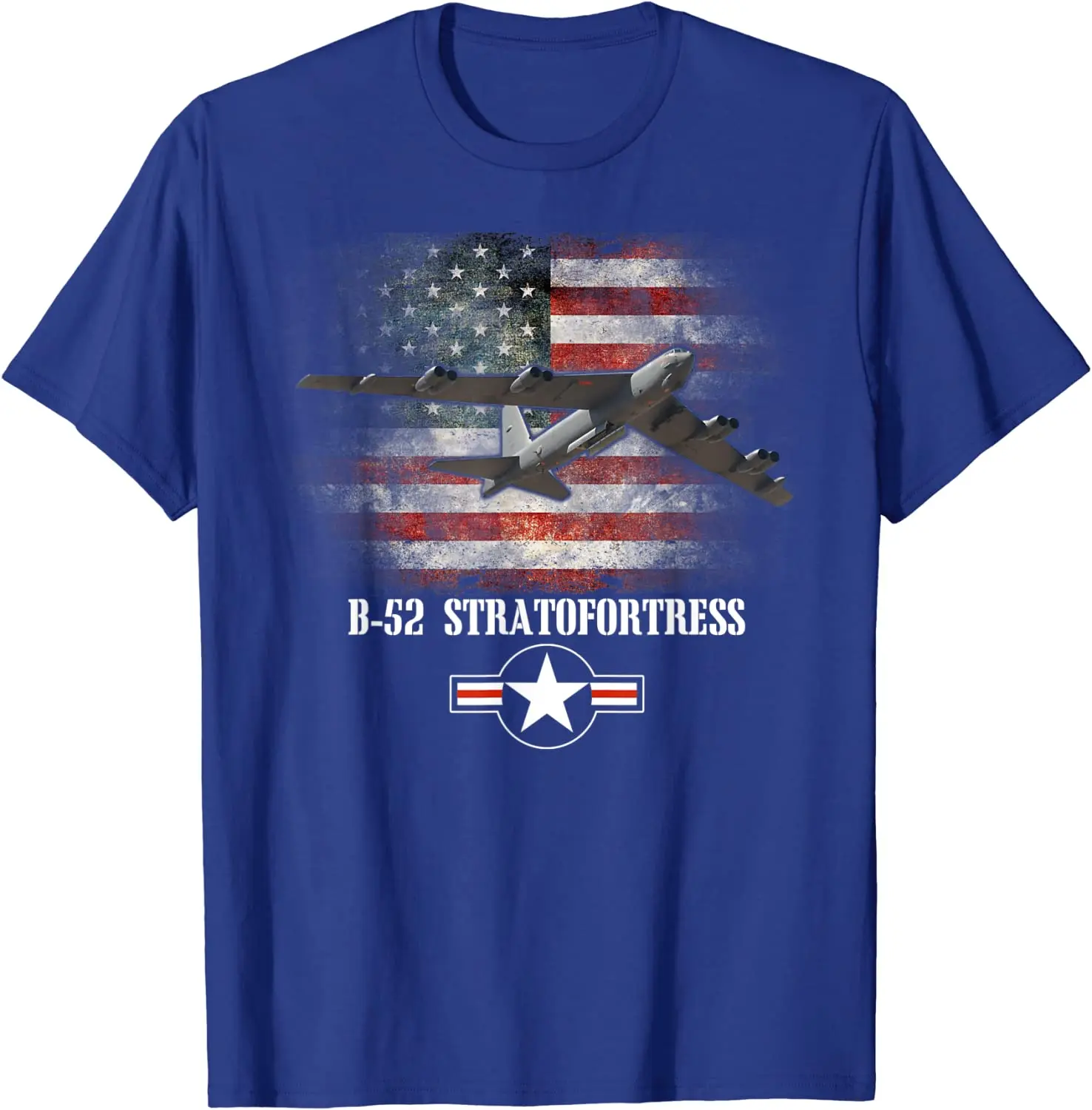 American Flag B-52 Stratofortress Strategic Bomber T Shirt. 100% Cotton Short Sleeve O-Neck Casual T-shirts New Size S-3XL