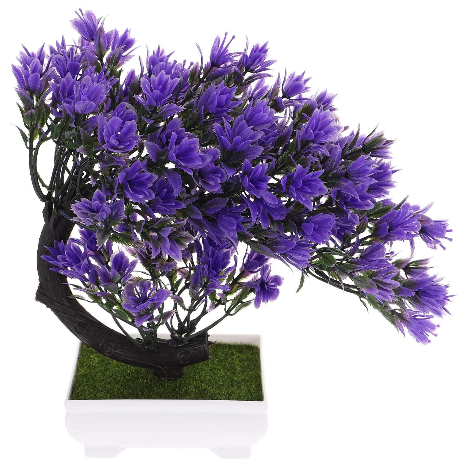 

Artificial Flower Plant Decorative Bonsai Magnificent Party Addition Long Term Use Stress Relief Fine Workmanship Realistic