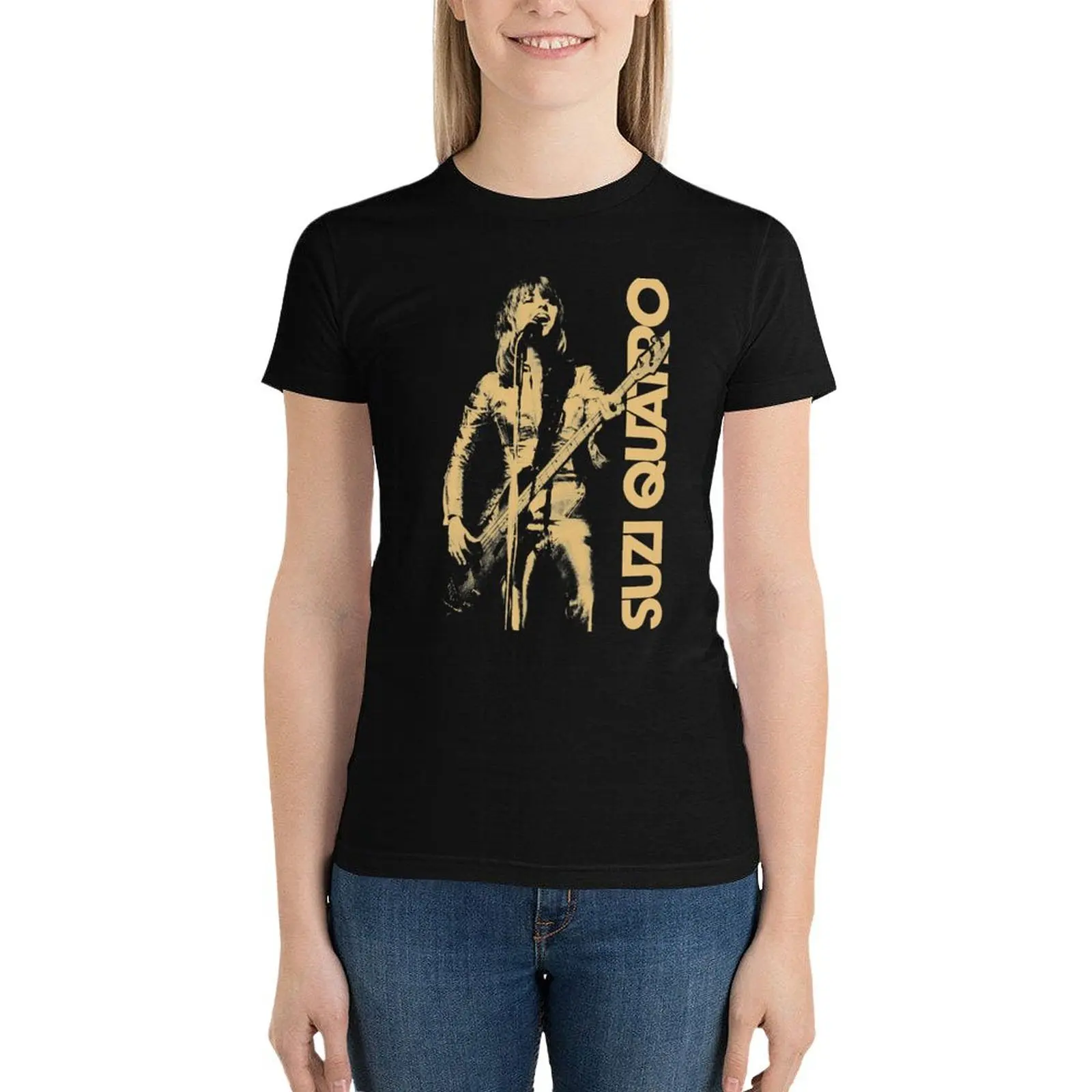 Suzi Quatro T-Shirt shirts graphic tees cute clothes Top Women