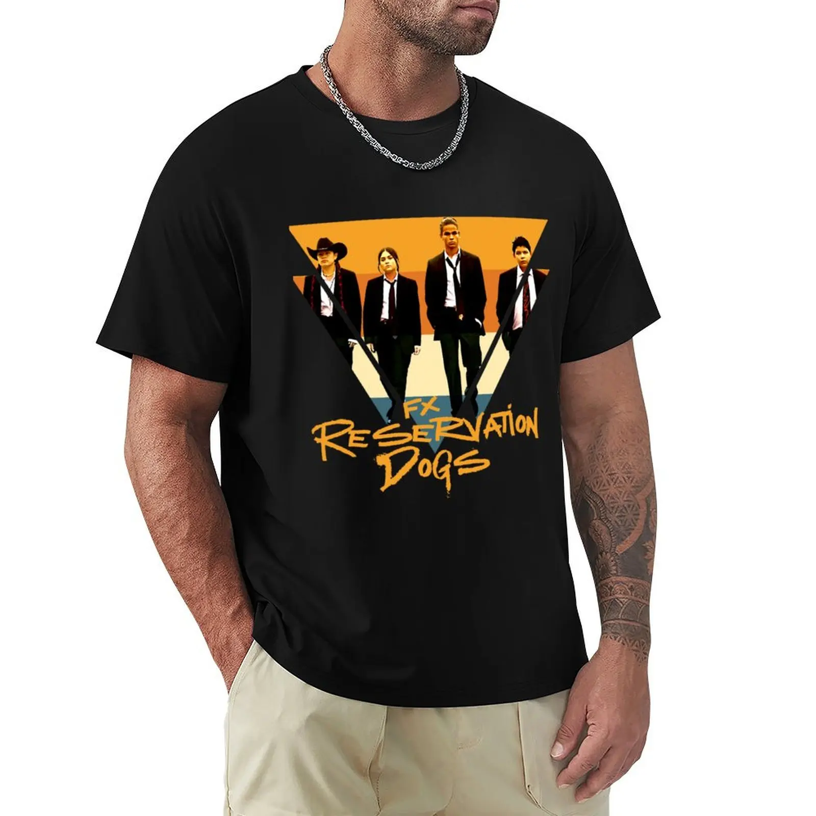 cheese reservation dog T-Shirt cotton t shirt pack T-Shirt