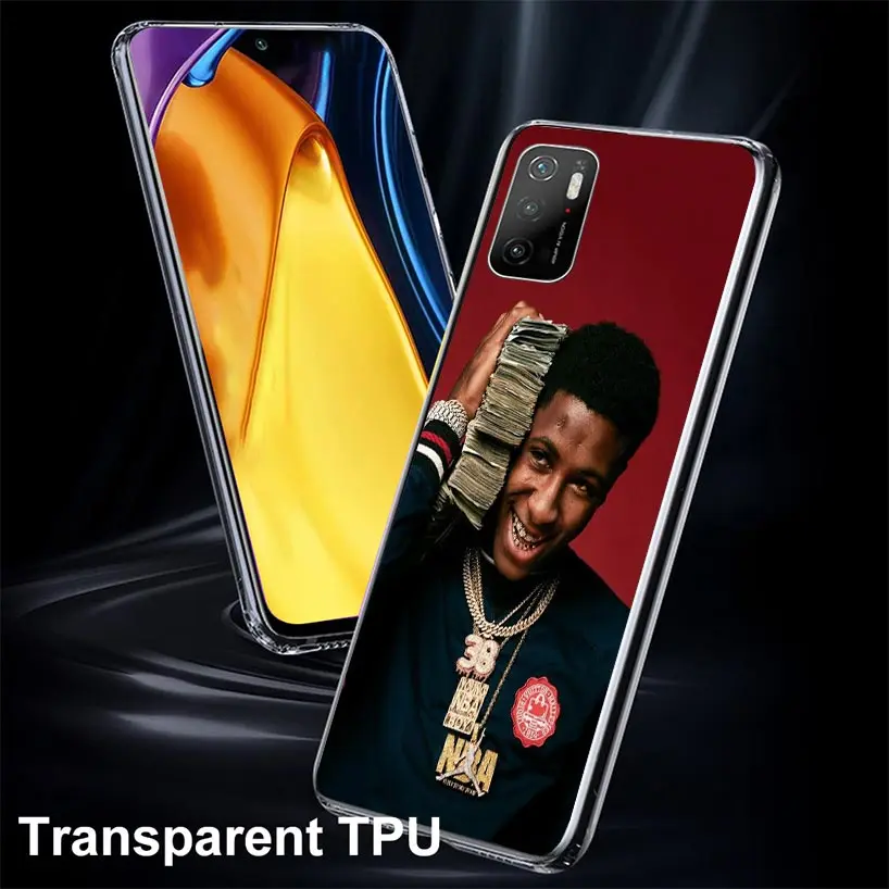 YoungBoy Never Broke Again Case Phone Cover for Xiaomi Poco X3 Nfc X5 X6 X4 Gt F6 F5 Pro F4 F3 F2 M5S M5 M4 M3 5G Trend Fundas