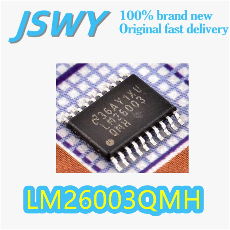 

(5/50 pieces) LM26003QMH Original LM26003 HTSSOP-20 Package 3A Step-Down Regulator High-Efficiency Sleep Mode Electronics