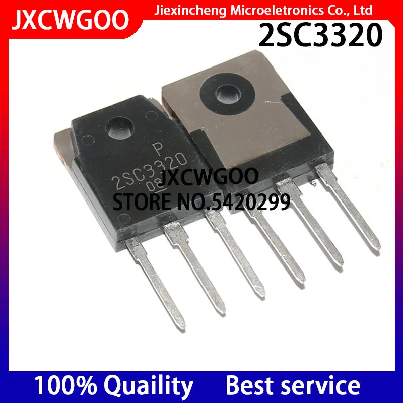 10PCS 2SC3320 C3320 TO-3P 15A 500V High-power transistor New orignal