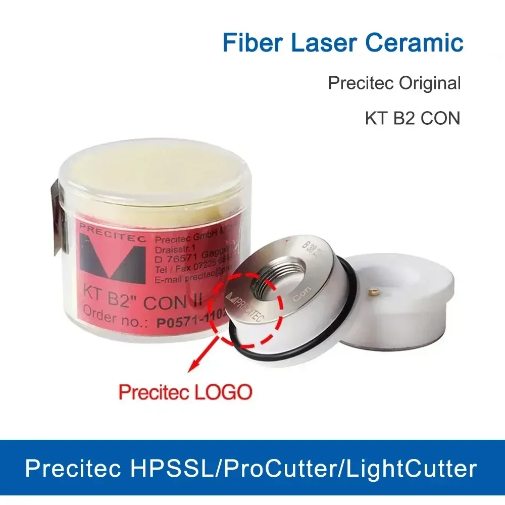 Precitec Originele Keramische Mondstukhouder Kt B2 Con P0571-1051-00001 P0571-110287 Voor Procutter Farley Laserlab Precitec