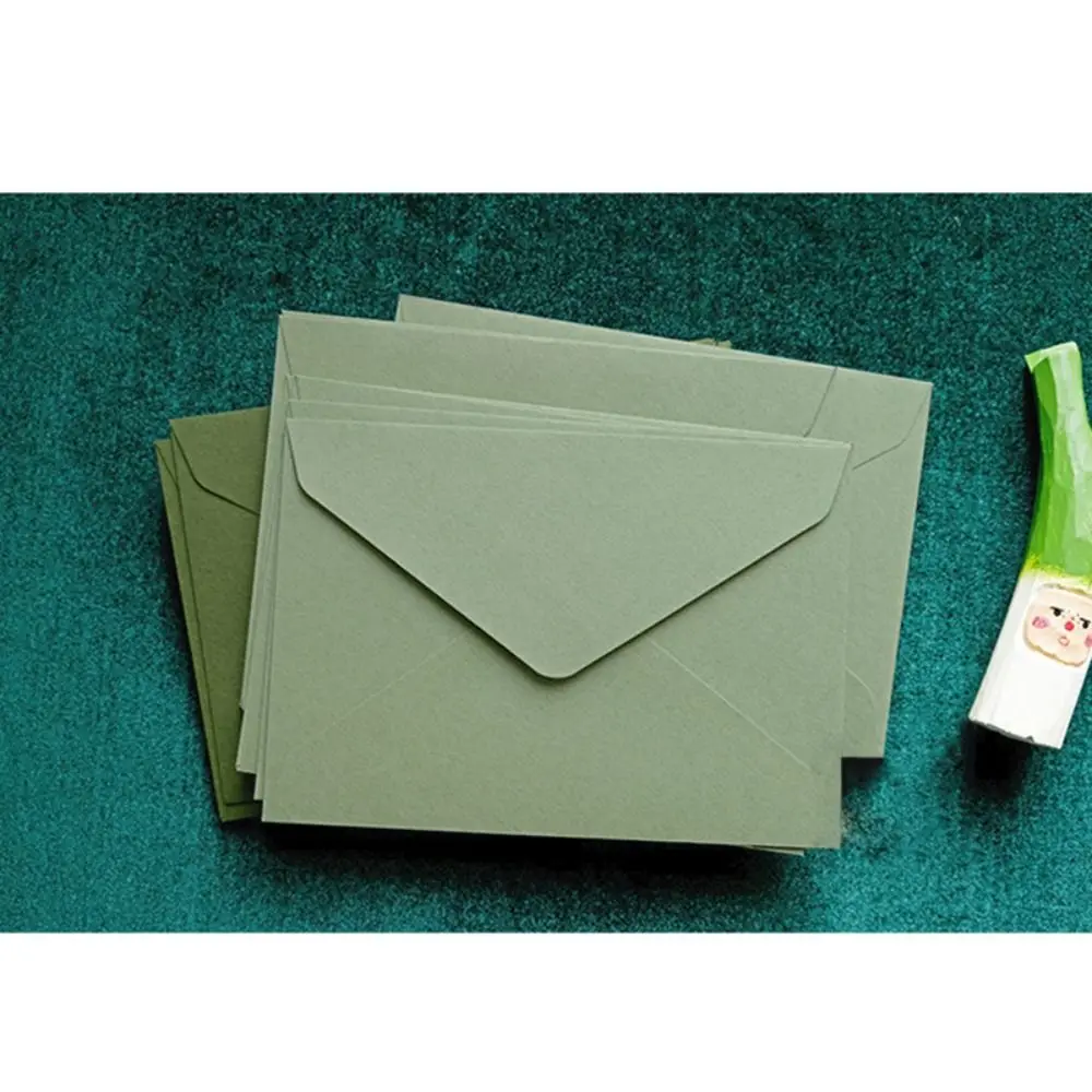 20pcs/pack Vintage Velvet Texture Western Envelopes Paper C6 Greeting Cards Gift Wrap Pouch Letters Envelopes