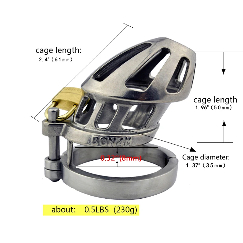 Dispositivo de Castidad de acero inoxidable CHASTE BIRD para hombre, cinturón de castidad, jaula para el pene, Anillo para el pene, Anillo para el