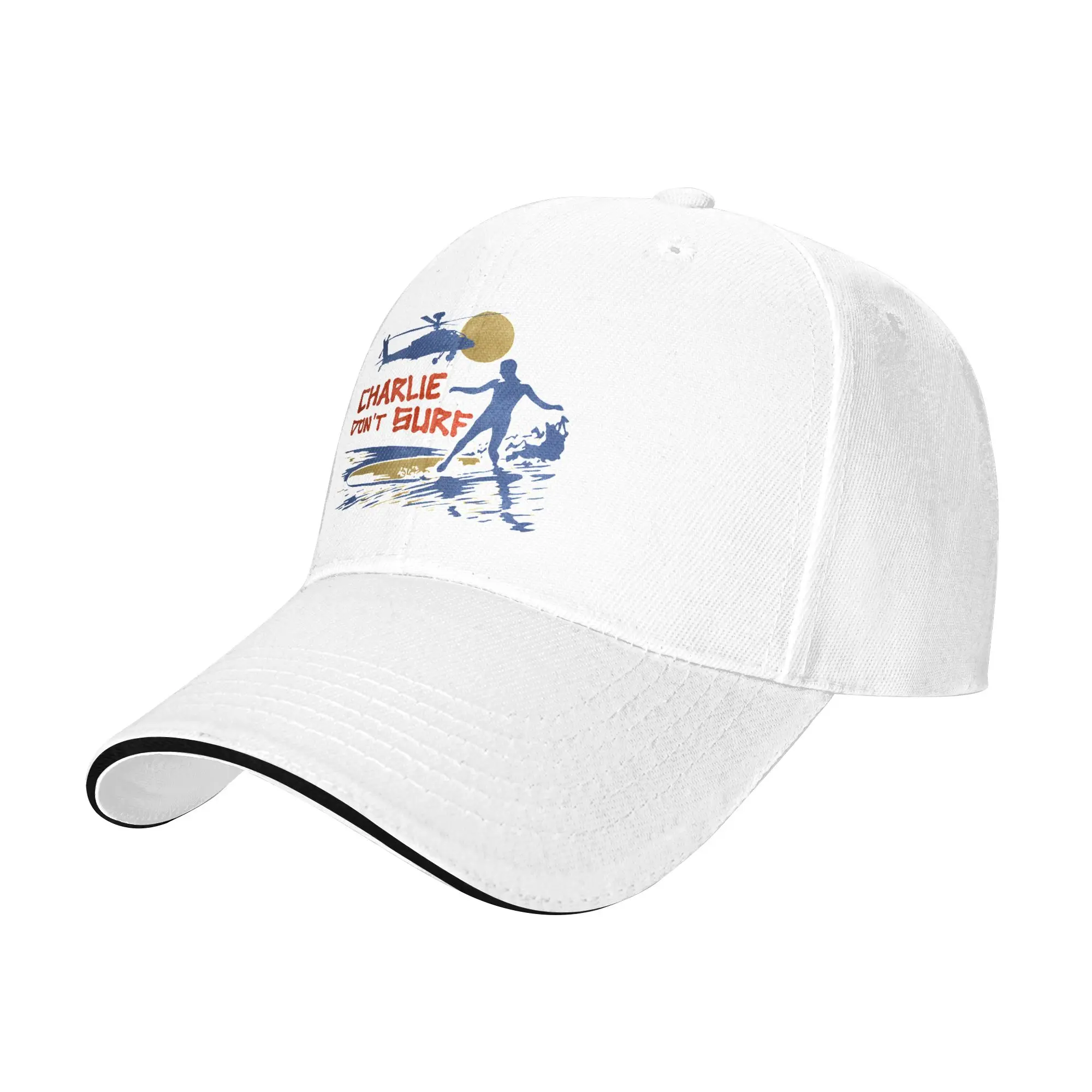 Apocalypse Now Charlie Don't Surf Sandwich Baseball Caps Classic Summer Vietnam War Film Headwear for Men Women Gift Adult Hats
