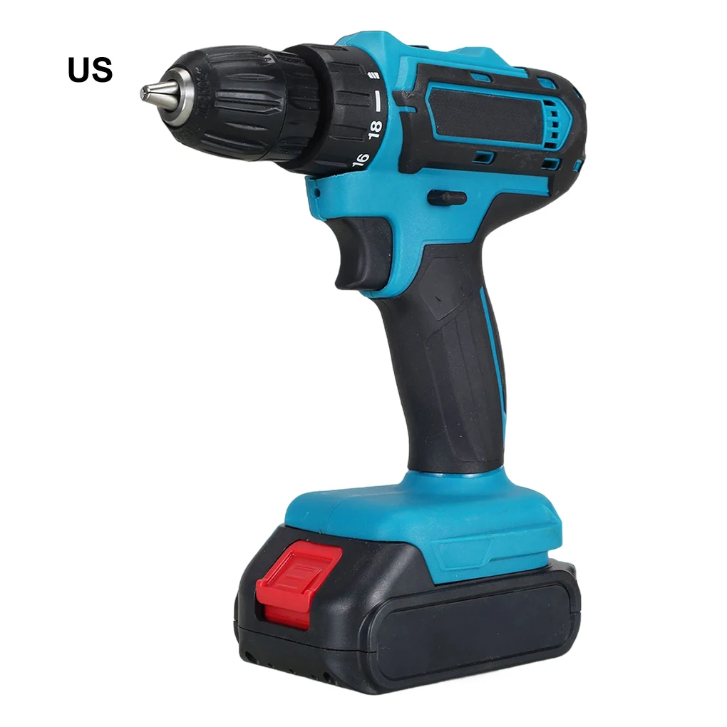 Cordless Drill Set Lithium Battery 21V Cordless Impact HIGH PERFORMANCE 3 Variable Speed Settings EU Plug