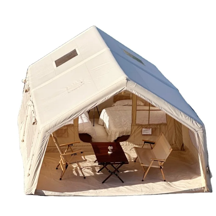 

17.3 Large Inflatable Air Waterproof Fabric Tent for Outdoor Camping