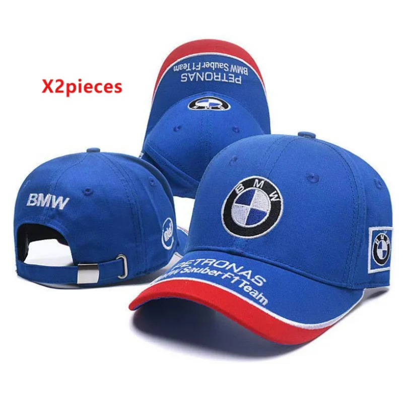 Autopet BMW Fietspet Auto Motor Racing Baseball Cap Verstelbare Recreatieve Go-Kart Cap Hip Hop BMW Logo 2025