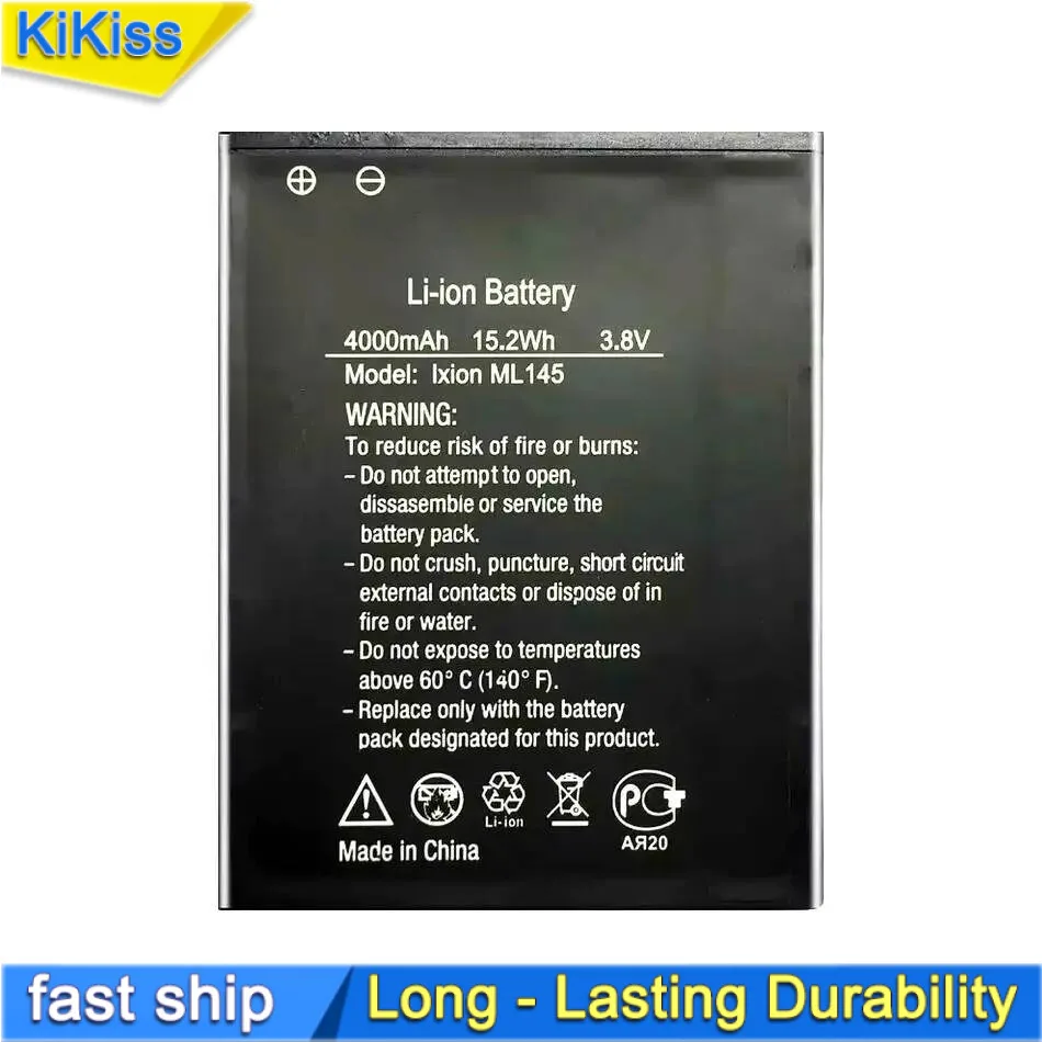 

4000Mah Mobile Phone Battery Environmentally Friendly For Dexp Ixion ML145 Snatch SE