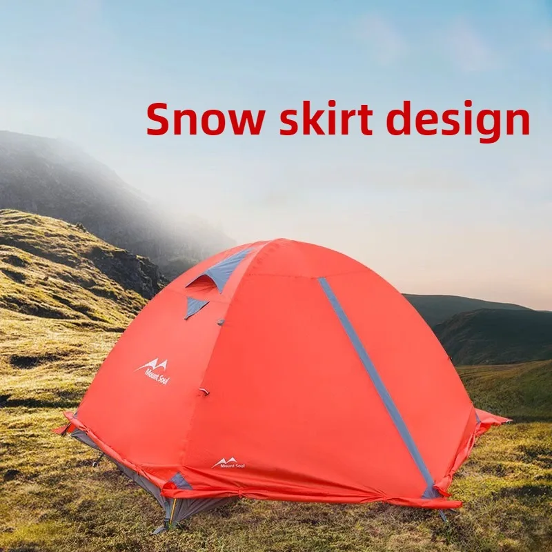 

Thickened Waterproof Camping Tent Foldable Portable Camp Tent Windproof Outdoor Lightweight Tents Travel Camping Equipment
