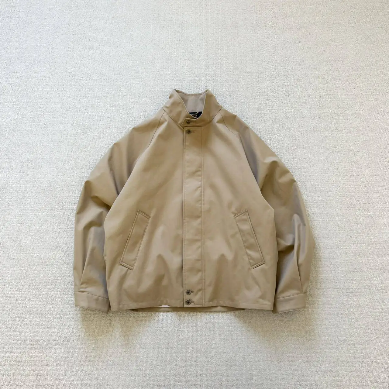 Functional Japanese Stand-Up Collar Windproof Waterproof Crew Nanamica Vintage Crew Jacket