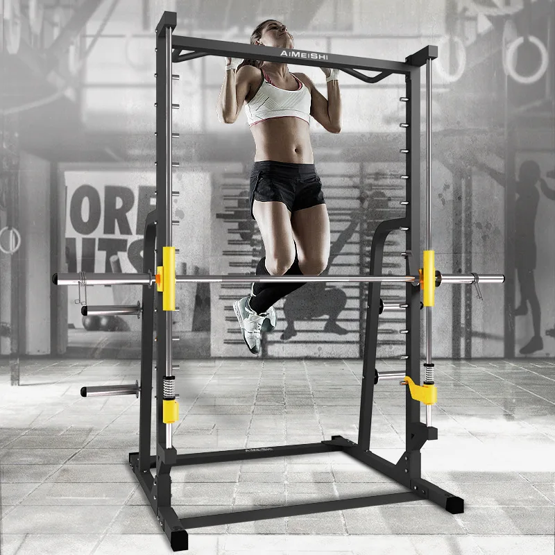 Household Bench Press, Squat Rack, Multifunctional Comprehensive Trainer, Weight Bench, Fitness Equipment