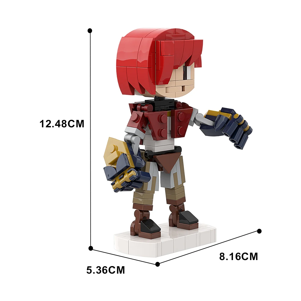 MOC-Kit de blocs de construction pour enfants, figurines de dessins animés, personnages, briques de collection Stranger Bricksheadz, modèle à assembler, jouets cadeaux