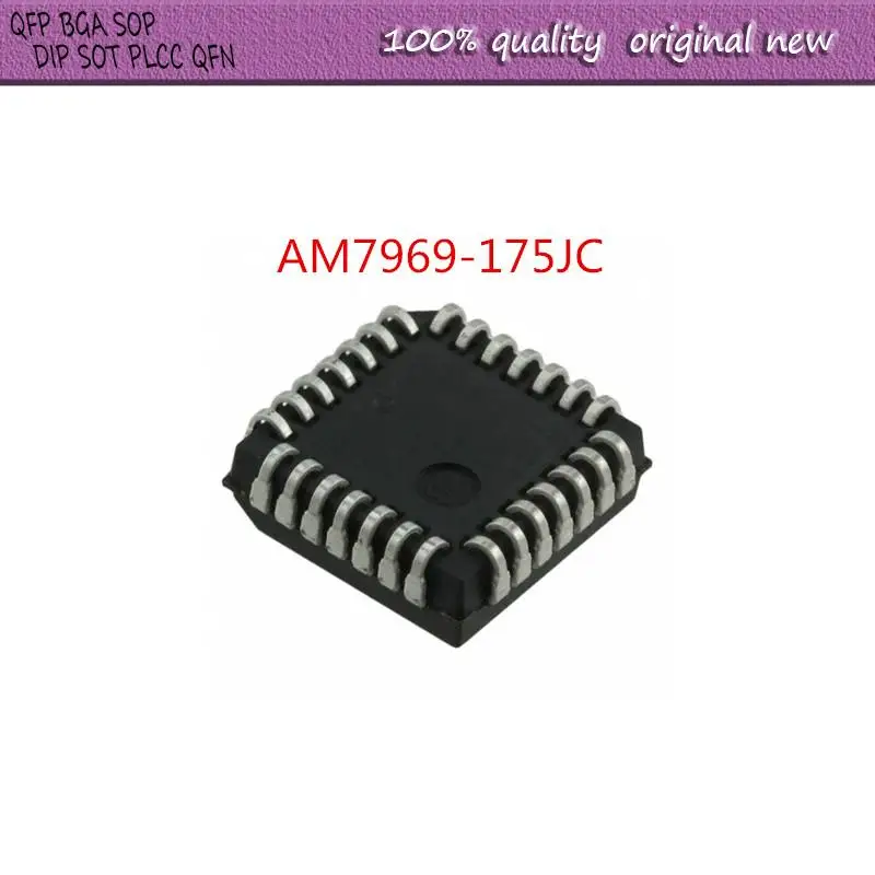 NEW  5PCS/LOT   AM7969-175JC    PLCC28