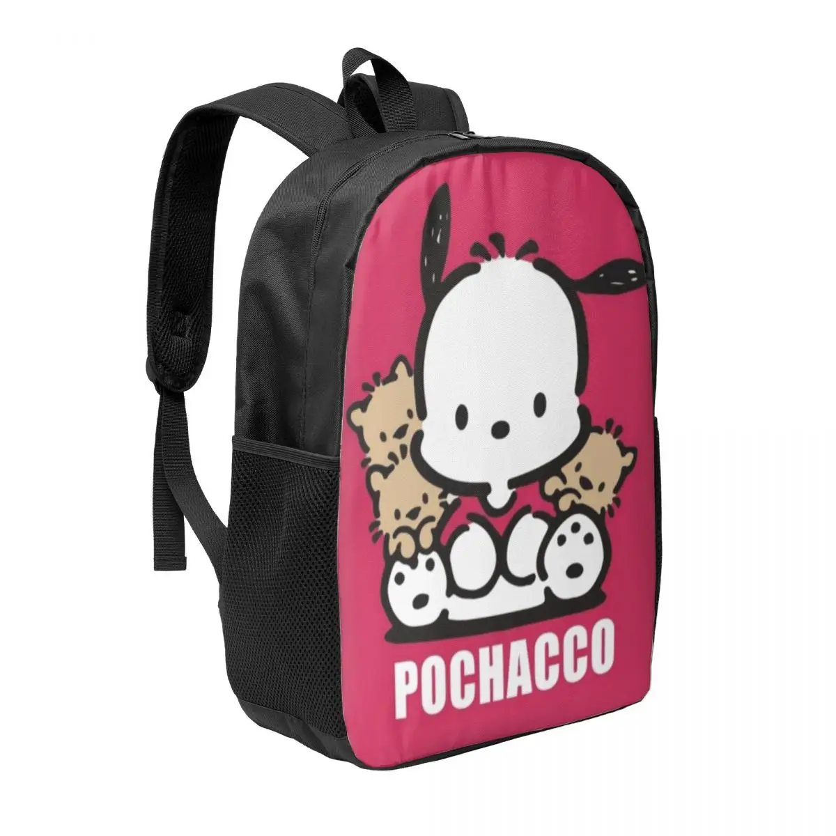 Pochacco 17-Inch Student Backpack - Comfortable and Practical Backpack for Daily Use, School, and Travel